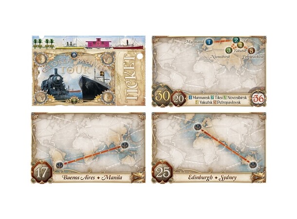 Ticket to Ride Rails & Sails Brädspel Frittstående spel